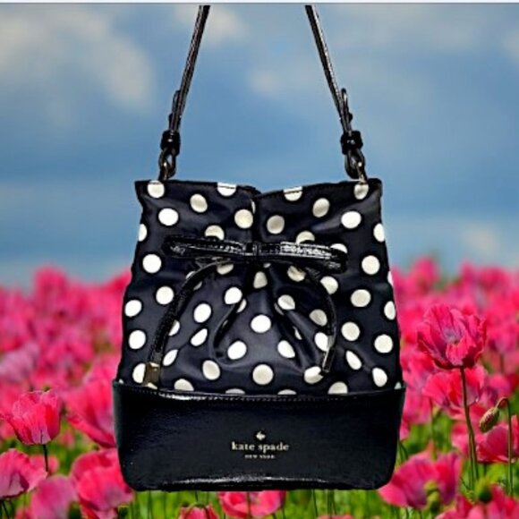 Rare Kate Spade Polka Dot Bag - Picture 1 of 11
